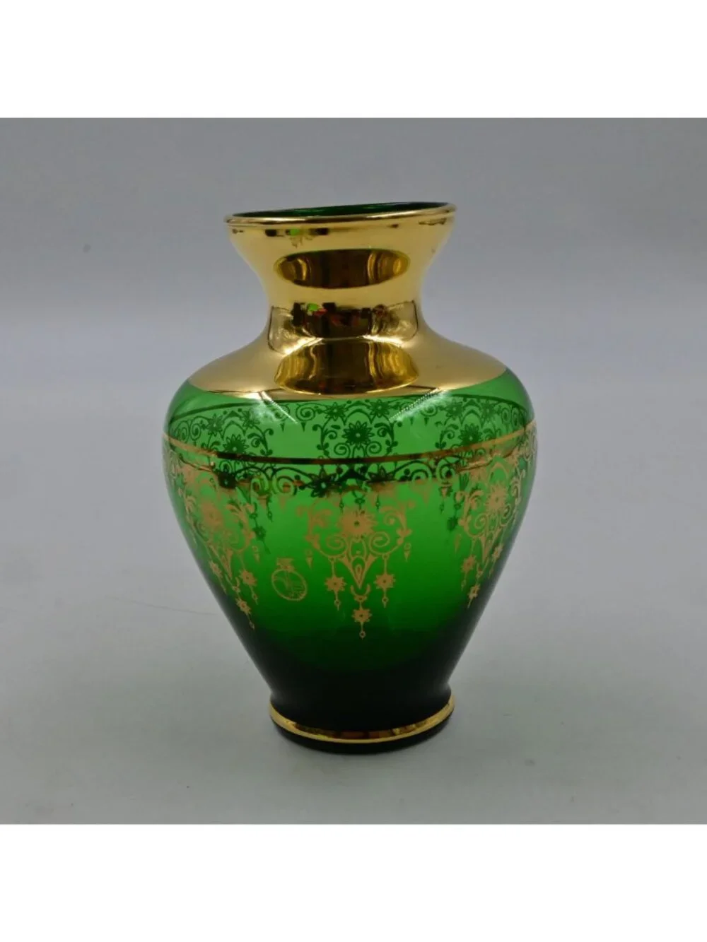 Ferro & Lazzarini Italian Murano Art Glass Vintage Vase - 5